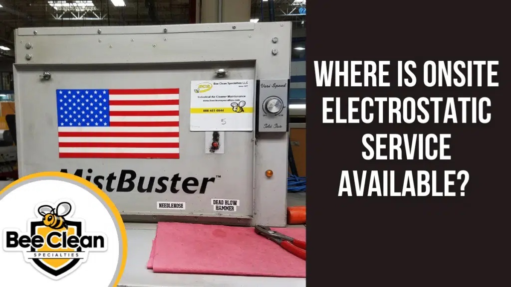 Where is Onsite Electrostatic service available