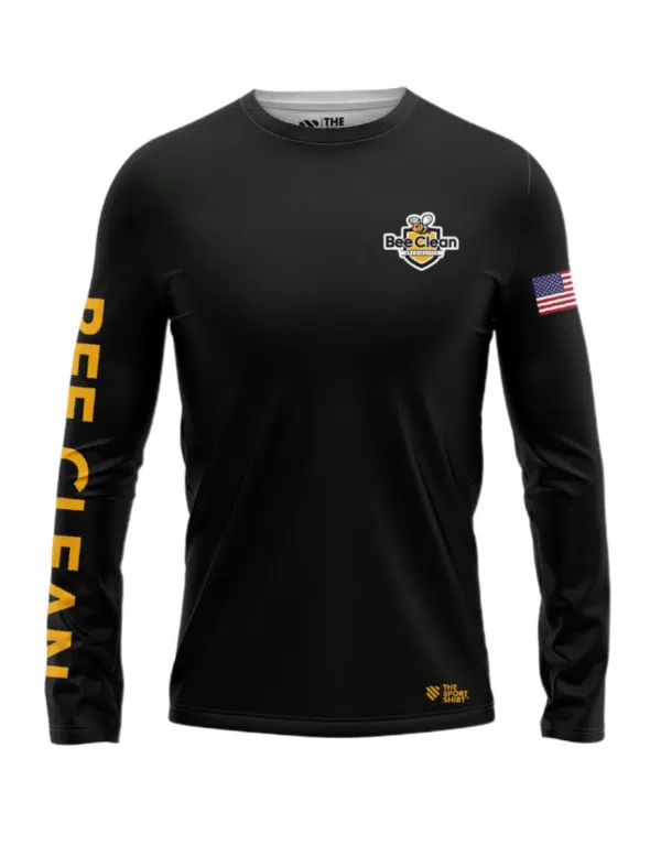 Bee Clean Flag Shirt - Long Sleeve