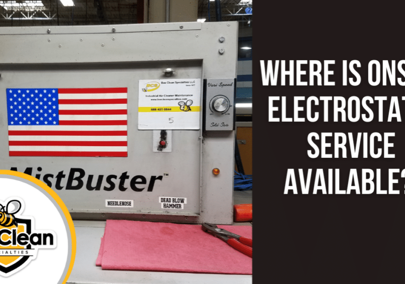 Where is Onsite Electrostatic service available